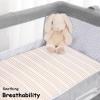 image:imageYoofoss Bassinet Sheets for Baby3Pack Fitted Bassinet Sheets Set Compatible with Halo Bassinest Swivel SleeperBaby DelightAngelblissSoft Breathable Bassinet Mattress Sheets BrownAnimalsAnimal World