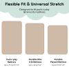 image:imageYoofoss Bassinet Sheets for Baby3Pack Fitted Bassinet Sheets Set Compatible with Halo Bassinest Swivel SleeperBaby DelightAngelblissSoft Breathable Bassinet Mattress Sheets BrownAnimalsApricotgreen