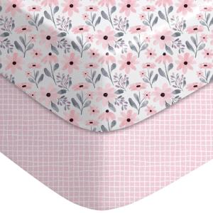 image:imageYoofoss Bassinet Sheets for Baby3Pack Fitted Bassinet Sheets Set Compatible with Halo Bassinest Swivel SleeperBaby DelightAngelblissSoft Breathable Bassinet Mattress Sheets BrownAnimalsPink Floral