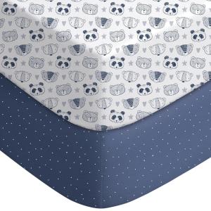 image:imageYoofoss Bassinet Sheets for Baby3Pack Fitted Bassinet Sheets Set Compatible with Halo Bassinest Swivel SleeperBaby DelightAngelblissSoft Breathable Bassinet Mattress Sheets BrownAnimalsPanda