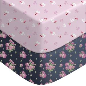 image:imageYoofoss Bassinet Sheets for Baby3Pack Fitted Bassinet Sheets Set Compatible with Halo Bassinest Swivel SleeperBaby DelightAngelblissSoft Breathable Bassinet Mattress Sheets BrownAnimalsPinkcherry