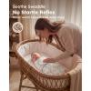 image:imageYoofoss Baby Swaddles for Newborns 100 Organic Cotton Adjustable Swaddle 03 Months 2 Zippers Newborn Swaddle Sack Breathable Soft DurableBlue Squares  Lemon