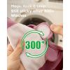 image:imageYoofoss Baby Swaddles for Newborns 100 Organic Cotton Adjustable Swaddle 03 Months 2 Zippers Newborn Swaddle Sack Breathable Soft DurablePurple  Pink Cherry Blossoms