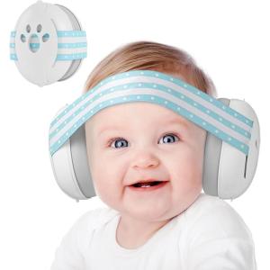 image:imageYoofoss Baby Ear Muffs Noise Protection for Infant and Babies Up to 24 Months  Noise Cancelling Headphones for Ear Protection Sleep Travel