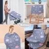 image:imageYoofoss Nursing Cover Breastfeeding Scarf  Baby Car Seat Covers Infant Stroller Cover Strechy Carseat Canopy for Boys and Girls