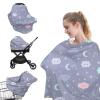 image:imageYoofoss Nursing Cover Breastfeeding Scarf  Baby Car Seat Covers Infant Stroller Cover Strechy Carseat Canopy for Boys and Girls