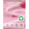 image:imageYoofoss Girls Pajamas Organic Cotton Loose Fit Kids Pjs 2 Piece Sleepwear Short Sleeves amp Long Pants Girls ClothesPink Strawberry