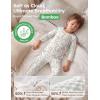 image:imageYoofoss Toddler Pajamas Rayon Made from Bamboo 4 Piece Long Sleeve Pajama Set Kids Pajamas Boys Girls Snug Fit Pjs SetBrown Giraffe