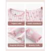 image:imageYoofoss Toddler Pajamas Rayon Made from Bamboo 4 Piece Long Sleeve Pajama Set Kids Pajamas Boys Girls Snug Fit Pjs SetPink Bow  Cherry Blossom