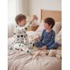 image:imageYoofoss Toddler Pajamas Rayon Made from Bamboo 4 Piece Long Sleeve Pajama Set Kids Pajamas Boys Girls Snug Fit Pjs SetPlanet  Dinosaur