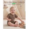 image:imageYoofoss Baby Boy and Girl Romper Rayon Made from Bamboo Short Sleeve Newborn Summer Clothes 2Way ZipperSoft BreathbaleGradient Brown