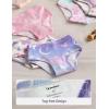 image:imageYoofoss Girls Underwear 100 Organic Cotton Soft Toddler Kids Underwear Tagfree Comfort Girls Panties 6Pack Size 2T10YPurple Butterfly