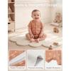 image:imageYoofoss Baby Boy Romper 018 Months 100 Organic Cotton Newborn Summer Clothes Short Sleeve Baby Outfit Soft BreathbaleBrown Giraffe