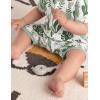 image:imageYoofoss Baby Boy Romper 018 Months 100 Organic Cotton Newborn Summer Clothes Short Sleeve Baby Outfit Soft BreathbaleGreen Leaf