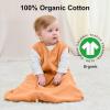 image:imageYoofoss Baby Sleep Sack 2436 Months Wearable Blanket for Babies 100 Organic Cotton 2Way Zipper TOG 05 Toddler Sleeping Sack 3 Pack Sleep Sacks05 Togorange Dinosaur