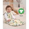 image:imageYoofoss Baby Sleep Sack 2436 Months Wearable Blanket for Babies 100 Organic Cotton 2Way Zipper TOG 05 Toddler Sleeping Sack 3 Pack Sleep Sacks15 Togbeige Animal