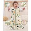 image:imageYoofoss Baby Sleep Sack 2436 Months Wearable Blanket for Babies 100 Organic Cotton 2Way Zipper TOG 05 Toddler Sleeping Sack 3 Pack Sleep Sacks15 Togbeige Animal