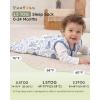 image:imageYoofoss Baby Sleep Sack 2436 Months Wearable Blanket for Babies 100 Organic Cotton 2Way Zipper TOG 05 Toddler Sleeping Sack 3 Pack Sleep Sacks15 Togblue Elephant