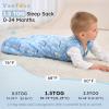 image:imageYoofoss Baby Sleep Sack 2436 Months Wearable Blanket for Babies 100 Organic Cotton 2Way Zipper TOG 05 Toddler Sleeping Sack 3 Pack Sleep Sacks15 Togblue Sailboat