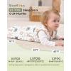 image:imageYoofoss Baby Sleep Sack 2436 Months Wearable Blanket for Babies 100 Organic Cotton 2Way Zipper TOG 05 Toddler Sleeping Sack 3 Pack Sleep Sacks15 Toggray Brown Animals