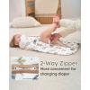 image:imageYoofoss Baby Sleep Sack 2436 Months Wearable Blanket for Babies 100 Organic Cotton 2Way Zipper TOG 05 Toddler Sleeping Sack 3 Pack Sleep Sacks15 Toggray Brown Animals