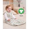 image:imageYoofoss Baby Sleep Sack 2436 Months Wearable Blanket for Babies 100 Organic Cotton 2Way Zipper TOG 05 Toddler Sleeping Sack 3 Pack Sleep Sacks15 Toggrey Coffee Leaves