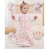 image:imageYoofoss Baby Sleep Sack 2436 Months Wearable Blanket for Babies 100 Organic Cotton 2Way Zipper TOG 05 Toddler Sleeping Sack 3 Pack Sleep Sacks15 Togpink Cherry Blossoms