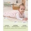 image:imageYoofoss Baby Sleep Sack 2436 Months Wearable Blanket for Babies 100 Organic Cotton 2Way Zipper TOG 05 Toddler Sleeping Sack 3 Pack Sleep Sacks15 Togpink Cherry Blossoms