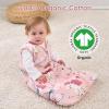 image:imageYoofoss Baby Sleep Sack 2436 Months Wearable Blanket for Babies 100 Organic Cotton 2Way Zipper TOG 05 Toddler Sleeping Sack 3 Pack Sleep Sacks15 Togpink Unicorn