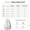 image:imageYoofoss Baby Sleep Sack 2436 Months Wearable Blanket for Babies 100 Organic Cotton 2Way Zipper TOG 05 Toddler Sleeping Sack 3 Pack Sleep Sacks25 Toggiraffe