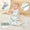 image:imageYoofoss Baby Sleep Sack 2436 Months Wearable Blanket for Babies 100 Organic Cotton 2Way Zipper TOG 05 Toddler Sleeping Sack 3 Pack Sleep Sacks25 Toggiraffe