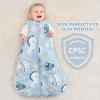 image:imageYoofoss Baby Sleep Sack 2436 Months Wearable Blanket for Babies 100 Organic Cotton 2Way Zipper TOG 05 Toddler Sleeping Sack 3 Pack Sleep Sacks25 Toghippocampus