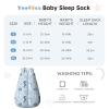 image:imageYoofoss Baby Sleep Sack 2436 Months Wearable Blanket for Babies 100 Organic Cotton 2Way Zipper TOG 05 Toddler Sleeping Sack 3 Pack Sleep Sacks25 Toghippocampus