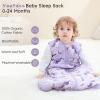 image:imageYoofoss Baby Sleep Sack 2436 Months Wearable Blanket for Babies 100 Organic Cotton 2Way Zipper TOG 05 Toddler Sleeping Sack 3 Pack Sleep Sacks25 Togpurple Unicorn