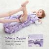 image:imageYoofoss Baby Sleep Sack 2436 Months Wearable Blanket for Babies 100 Organic Cotton 2Way Zipper TOG 05 Toddler Sleeping Sack 3 Pack Sleep Sacks25 Togpurple Unicorn