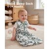 image:imageYoofoss Baby Sleep Sack 2436 Months Wearable Blanket for Babies 100 Organic Cotton 2Way Zipper TOG 05 Toddler Sleeping Sack 3 Pack Sleep SacksCamouflagecardinosaur