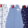 image:imageYoofoss Baby Sleep Sack 2436 Months Wearable Blanket for Babies 100 Organic Cotton 2Way Zipper TOG 05 Toddler Sleeping Sack 3 Pack Sleep SacksCloud