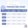 image:imageYoofoss Baby Sleep Sack 2436 Months Wearable Blanket for Babies 100 Organic Cotton 2Way Zipper TOG 05 Toddler Sleeping Sack 3 Pack Sleep SacksCloud