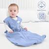 image:imageYoofoss Baby Sleep Sack 2436 Months Wearable Blanket for Babies 100 Organic Cotton 2Way Zipper TOG 05 Toddler Sleeping Sack 3 Pack Sleep SacksCloud
