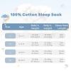 image:imageYoofoss Baby Sleep Sack 2436 Months Wearable Blanket for Babies 100 Organic Cotton 2Way Zipper TOG 05 Toddler Sleeping Sack 3 Pack Sleep SacksCyanbluegrey