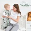 image:imageYoofoss Baby Sleep Sack 2436 Months Wearable Blanket for Babies 100 Organic Cotton 2Way Zipper TOG 05 Toddler Sleeping Sack 3 Pack Sleep SacksGreenfoxgray