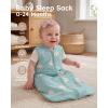 image:imageYoofoss Baby Sleep Sack 2436 Months Wearable Blanket for Babies 100 Organic Cotton 2Way Zipper TOG 05 Toddler Sleeping Sack 3 Pack Sleep SacksGreenroseangel