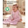 image:imageYoofoss Baby Sleep Sack 2436 Months Wearable Blanket for Babies 100 Organic Cotton 2Way Zipper TOG 05 Toddler Sleeping Sack 3 Pack Sleep SacksGreenroseangel