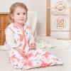 image:imageYoofoss Baby Sleep Sack 2436 Months Wearable Blanket for Babies 100 Organic Cotton 2Way Zipper TOG 05 Toddler Sleeping Sack 3 Pack Sleep SacksPink  Heart  Butterfly