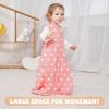 image:imageYoofoss Baby Sleep Sack 2436 Months Wearable Blanket for Babies 100 Organic Cotton 2Way Zipper TOG 05 Toddler Sleeping Sack 3 Pack Sleep SacksPink Arrow