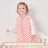 image:imageYoofoss Baby Sleep Sack 2436 Months Wearable Blanket for Babies 100 Organic Cotton 2Way Zipper TOG 05 Toddler Sleeping Sack 3 Pack Sleep SacksPink Arrow