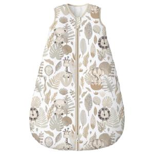 image:imageYoofoss Baby Sleep Sack 2436 Months Wearable Blanket for Babies 100 Organic Cotton 2Way Zipper TOG 05 Toddler Sleeping Sack 3 Pack Sleep Sacks15 Toggrey Coffee Leaves