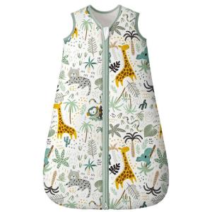 image:imageYoofoss Baby Sleep Sack 2436 Months Wearable Blanket for Babies 100 Organic Cotton 2Way Zipper TOG 05 Toddler Sleeping Sack 3 Pack Sleep Sacks25 Toggiraffe