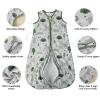 image:imageYoofoss Baby Sleep Sack 1218 Months TOG 10 Baby Wearable Blanket 2 Pack 100 Organic Cotton Infant Toddler Sleeping Sack 2Way Zipper Lightweight Sleep Sack10 Toggreenfox