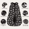 image:imageYoofoss Baby Sleep Sack 1218 Months TOG 10 Baby Wearable Blanket 2 Pack 100 Organic Cotton Infant Toddler Sleeping Sack 2Way Zipper Lightweight Sleep Sack05 Togblack Forestpack of 1